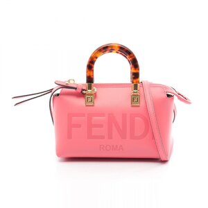 フェンディ バイザウェイ ミニ ブランドオフ FENDI レザー ハンドバッグ レザー 中古 レディース