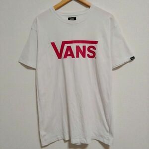 VANS バンズ　デカロゴ　半袖　tシャツ 古着　ストリート　ロゴt 古着　シンプル