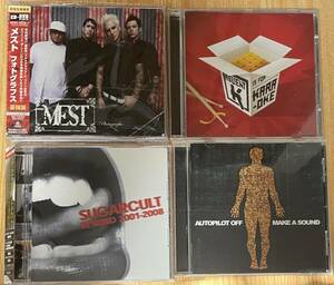 【Punk】メジャーMelodic Punk 名盤&定番4枚セット (Mest, Relient K, Sugarcult, autopilot off) 検 green day/nofx/mxpx/ataris/pop punk