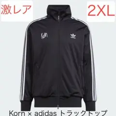 激レア入手困難2XL新品adidas×Korn30周年コラボTRACK TOP黒