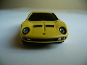 UCC Lamborghini collection Lamborghini Miura P400 パールイエロー KYOSHO 京商 ランボルギーニ プルバックカー ダイキャスト製 1/72