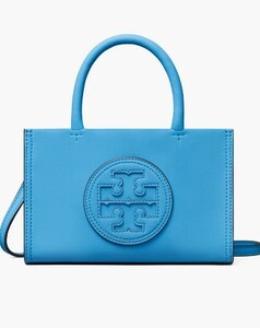 ロサンゼルスから最新本物をお届け!!　　直営モデル　　Tory Burch Mini Ella Bio Tote　トートクロスボディバック　　完売カラー！！