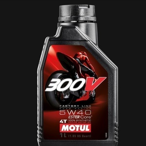 MOTUL (モチュール) 300V FACTORY LINE ROAD RACING ファクトリーライン ロードレーシング 5W40 1L 品番104114