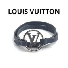 LOUIS VUITTON ヴィトン ブラスレ M2472D シルバー ネイビー