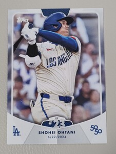 【23号】 2024 TOPPS SHOHEI OHTANI 大谷 翔平 50/50 HR#23 ホームラン ドジャース