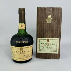 【未開栓】COURVOISIER クルボアジェ ナポレオン コニャック ブランデー 700ml 箱付き 古酒