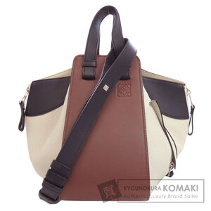 LOEWE ロエベ ハンモック 2WAY ハンドバッグ カーフ レディース 中古