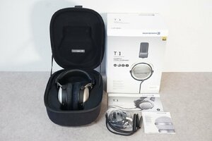 [QS][G4479210] 美品 beyerdynamic ベイヤーダイナミック T1 2nd Generation ヘッドホン/ヘッドフォン No.718998026012 元箱等 付属