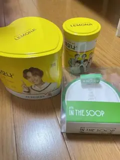 BTS IN THE SOOP コースター＆レモナ缶セット