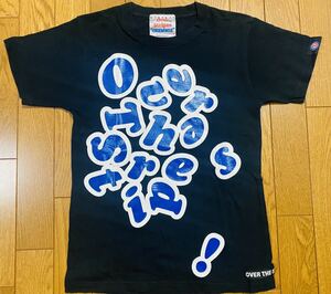 オーバーザストライプス■半袖Tシャツ■XS■黒■OVER THE STRiPES