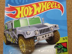 Hot Wheels HUMVEE Dino Riders 5/5 ハンビー ハマー ディノライダー トリケラトプス ラリー ウッド HMMWV 米陸軍