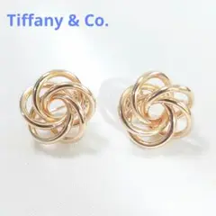 【新品仕上げ済】TIFFANY 14KT ヴィンテージ イヤリング 4350