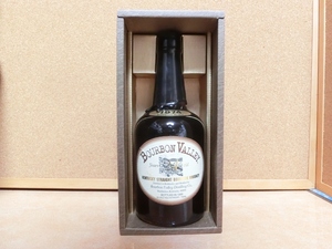 ●ラスト1本 バーボンバレー 24年 冊子 箱付 正規 750ml 未開栓 新品 レア バーボン ヴァレー BOURBON VALLEY 24ｙ 古酒 終売品 限定品●