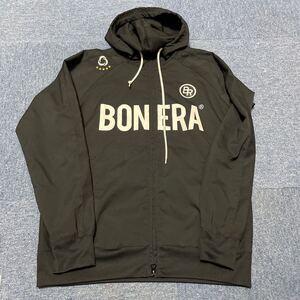 ボネーラ bonera ボンボネーラ フットサル サッカー フード付 ジップアップ トレーニングウェア Mサイズ