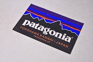 PATAGONIA ★ パタゴニア ★ ステッカー ★ シール ★ 9.8cm x 6.3cm ★ YOKOHAMA KANNAI JAPAN ★ 横浜 関内 日本 ★ 中古品 ★ 未使用 ★