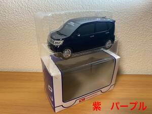 新品 DAIHATSU ダイハツ 非売品 カラーサンプル プルバックカー ミニカー 入手困難 ノベルティ 当時物 ムーヴカスタム LA150S LA160S 紫