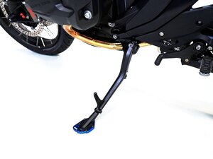 【国内在庫】DUCABIKE ドゥカバイク サイドスタンドパッド アルミ製 ブルー 青色 BMW R1300GS ★