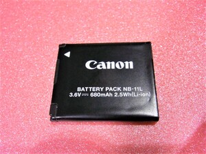 【美品】 CANON キャノン 【純正品】 バッテリー　 NB-11L　 (NB-11LH) IXY PowerShot a