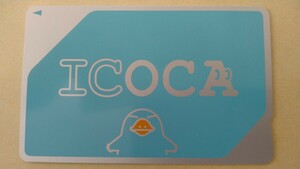 ICOCA イコカ 無記名 デポジット有 残高0円 交通系ICカード 末尾番号3737