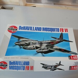 プラモデル 未組み立て品 箱付き AIRFIX DeHAVILLAND MOSQUITO FB VI エアフィックス 1/48 ジャンク扱い