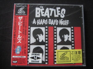 未開封！V-CD　A　HARD　DAY‘S　NIGHT　/ビートルズ