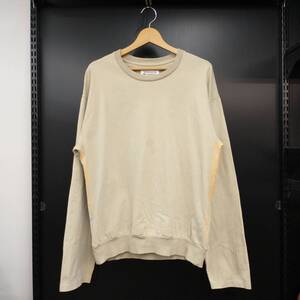 Maison Margiela 17A/W Gradation Line Sweatshirt メゾンマルジェラ グラデーションラインスウェット 44 ベージュ S30GC0615