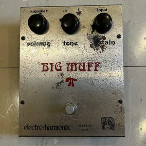 週末底値！歴史的名機 BIG MUFF ビンテージ 70年代 electro-harmonix ラムズヘッド オリジナル made in USA FUZZ ram