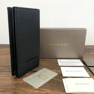 送料込み！ 未使用品 BVLGARI 長財布 36966 ブラック オクト 箱付き プレゼントにも！ 84