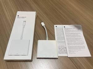 【apple】 USB-C Digital AV Multiportアダプタ ZA826-06026-A 【ゆうパケットポスト】