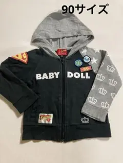 SUPERBABY BABY DOLL パーカー 90サイズ