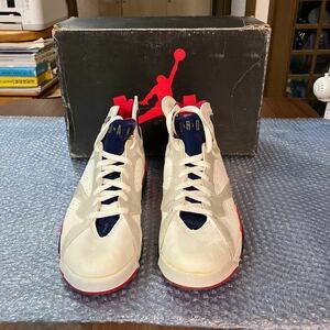 ナイキ エアージョーダン 7 バルセロナオリンピックモデル フルオリジナル NIKE AIR JORDAN Ⅶ