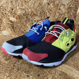 Reebok KICKS LAB. FURYLITE US10.5 28.5cm コラボ 別注 限定 Instapump フューリー ライト マルチ クレイジー カラー