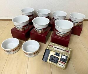 （1498M）ハーゲンダッツ　非売品　ノベルティー　アイスクリームカップ　陶器カップ　まとめ　+おまけ付き