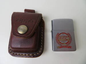 ◆ZIPPO ジッポー ライター 1984年製 ZIPPO MANUFACTURING CO BRADFORD.PA U.S.A. シルバー ケース付 ヴィンテージ ※蓋外れ有 煙草用品