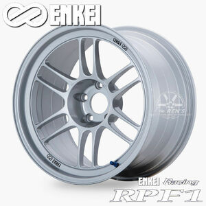 送料無料 4本SET ENKEI エンケイ レーシング RPF1 18inch 10.5J +15 5穴 PCD114.3 シルバー MADE IN JAPAN 国産 軽量 アルミホイール