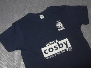 希少! 未使用 非売品 ボス コスビー Tシャツ Lサイズ ネイビー 紺 BOSS GERRY cosby コラボ サントリー ボス コーヒー