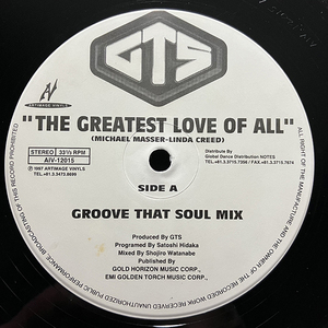 GTS Feat. Melodie Sexton / The Greatest Love Of All [Artimage Vinyls AIV-12015]