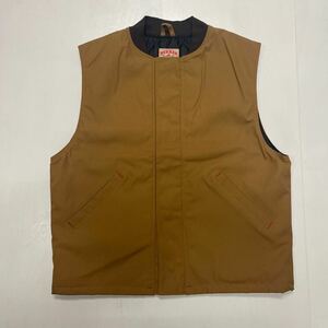 M 新品 ダックベスト RED KAP BLENDED DUCK INSULATED VEST VD22 ベージュ レッドキャップ ベスト