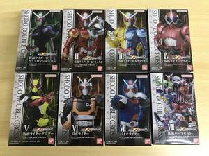 095(25-20)【未開封/1円スタート】 食玩 仮面ライダー「掌動-XX(ダブルクロス) 仮面ライダー2」 全8種セット 