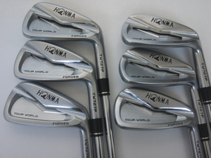 HONMA ホンマ　TOUR WORLD ツアーワールド　TW727P　FORGED　アイアン　5-10 (6本)　NS PRO 950GH スチール　フレックス R ★中古★