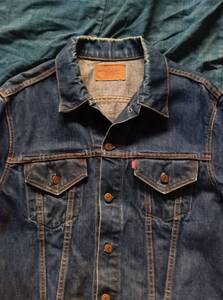 60s ビンテージ Levis 70505 BigE サイズ42位 ケアタグ無し トラッカー 4th 557 サード