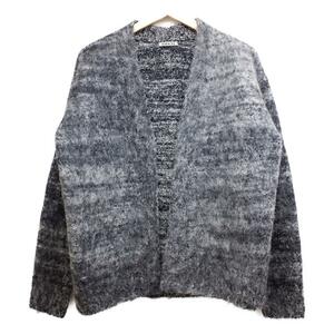 AURALEE WOOL ALPACA FELT KNIT CARDIGAN 20AW A20AC01AP オーラリー アルパカ ニット カーディガン