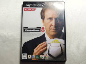 中古品 PS2ソフト ワールドサッカー ウイニングイレブン 8