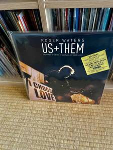 レア ピンク・フロイドの頭脳”＝ロジャー・ウォーターズ ROGER WATERS 『US + THEM』3 LPs EU ★★★★★