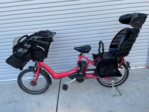 BRIDGESTONE CHILD Care bike Angelino A20L14 電動アシスト自転車　20インチ　3段変速 8.7Ah 充電器付 走行確認 