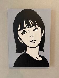 【模写】Untitled アクリル acrylic on canvas キャンバスサイズ a3 297 mm ×420 mm 現代アート