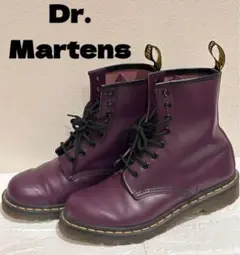 Dr.Martens 紫系8ホール サイズ24cm