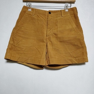 MHL. 595-241273 Corduroy Shorts コーデュロイショーツ ショートパンツ イエロー系 エムエイチエル 3-0803M 218760