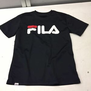 送料無料★FILA フィラ★半袖Tシャツ トップス★Mサイズ★ブラック#40531sNj91