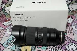 【1円スタート!!】★新品同等品★ タムロン 50-400mm F/4.5-6.3 Di III VC VXD (Model A067) おまけ付き